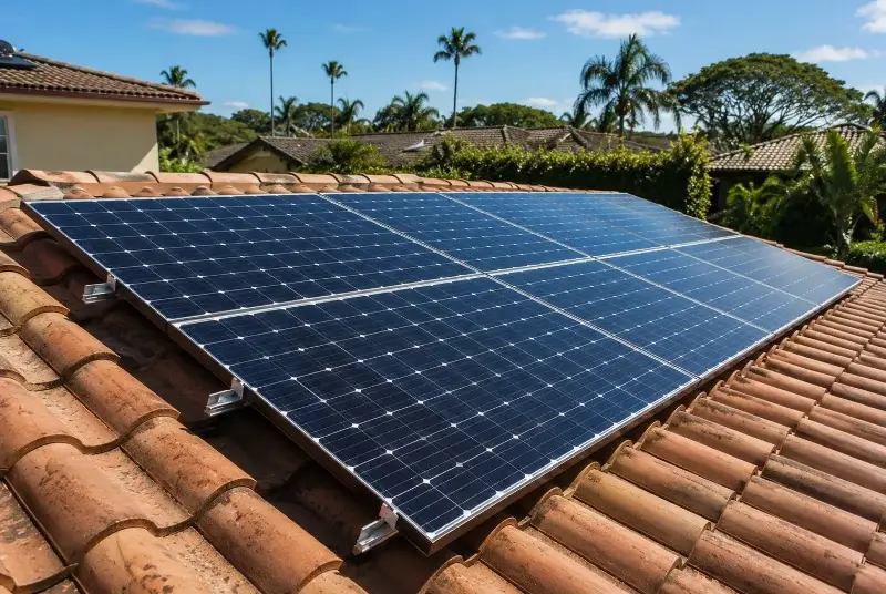Installation de panneaux solaires au Pian-sur-Garonne